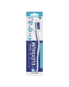 Elgydium 4 in 1 Medium Toothbrush 1unit.