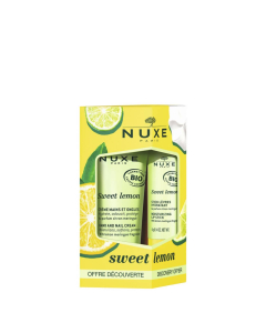 Pack Nuxe Sweet Lemon: barra de labios + crema de manos