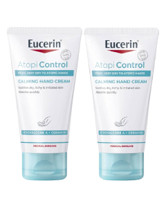 Eucerin AtopiControl Hand Cream Pack 2x75ml