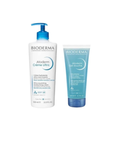 Bioderma Atoderm Ultra Cream 500ml + Shower Gel 200ml