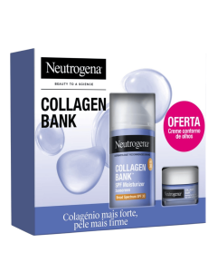 Neutrogena Collagen Bank Coffret Cream SPF 50ml + Eye Cream Offer 15ml