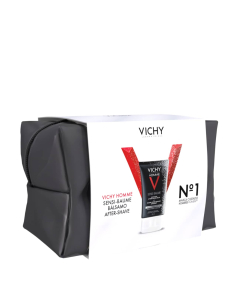 Vichy Homme Soothing Aftershave Balm Gift Set