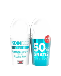 ISDIN Duo Deo Lambda Control Roll-On Alcohol-Free –50% 2nd Unit