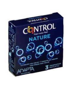Control Nature Adapt Condoms 3un.