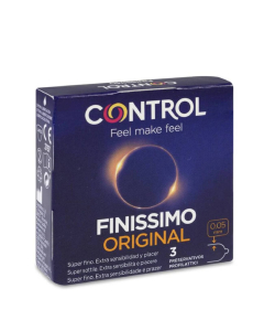 Control Finissimo Original Preservativos 3un.