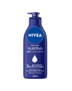 Nivea Body Milk Nourishing with Dispenser 625ml
