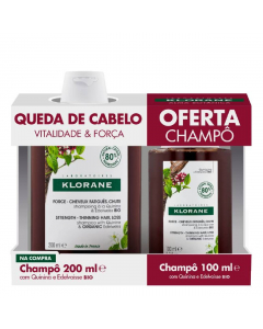Pack Promocional Champú Quinina Klorane