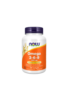 الآن كبسولات أحماض أوميغا 3-6-9 الدهنية الأساسية 100 وحدة.