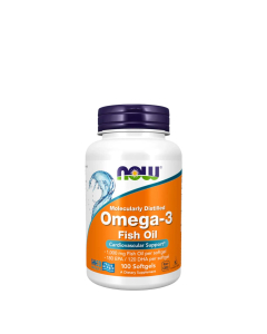 الآن كبسولات أوميغا 3 لصحة القلب والأوعية الدموية 100 وحدة.