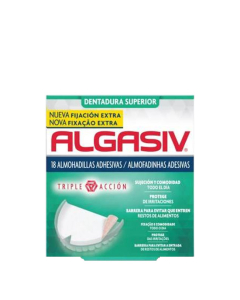 Algasiv Adhesive Pads for Upper Denture 18 pcs