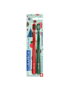 Curaprox Ultra Soft Duo Christmas CS 5460 Toothbrush