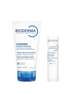 بيديرما أتوديرم باك كريم اليدين 50 مل + مرطب الشفاه