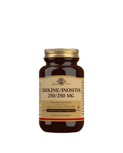 Solgar Choline Inositol Vegetarian Capsules Liver Support 50un.