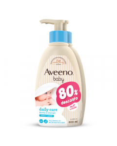 Aveeno Baby Body Wash Duo pelo y 2x300ml
