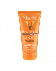 Vichy Idéal Soleil Bronze Gel-Fluido Facial Hidratante SPF30 50ml