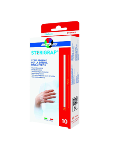 Master-aid Sterograp Tiras Adesivas para Sutura 75x3mm 10un.