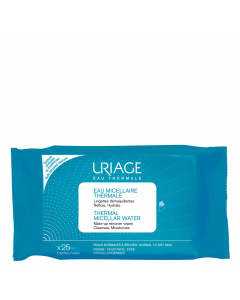 Uriage Thermal Micellar Water Cleansing Wipes 25wipes