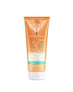 Vichy Ideal Soleil Ultra-Melting Milk Gel SPF30 for Wet or Dry Skin 200ml