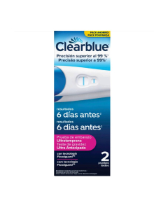 Clearblue 6-Day Pregnancy Test 2-pack