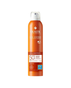 Rilastil Sun System Spray transparente SPF50+ Pack promocional 2 unidades 200 ml