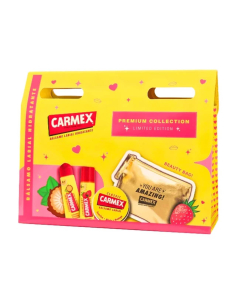 Carmex Premium Collection Lip Balm 3units.