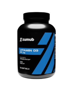 Zumub Vitamin D-3 Softgel Capsules 120un.