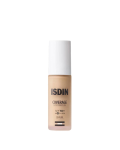 Isdin Coverage Compact Foundation with Sun Protection SPF50+ Shade 1.0 Pearl 30ml