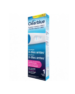 اختبار الحمل المبكر Clearblue 6-Day 1 وحدة