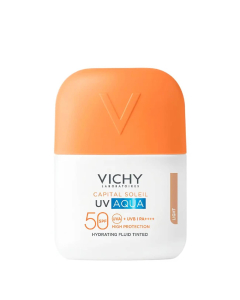 Vichy Capital Soleil UV Aqua Fluid Daily Tinted Sunscreen Light SPF50 50 مل