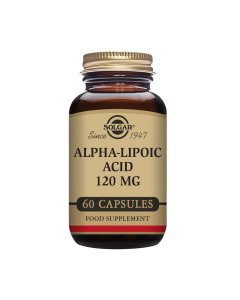 Solgar Alpha-Lipoic Acid 120 mg Vegetable Capsules 60un.
