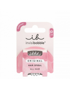 Invisibobble Original Hair Spiral Crystal Clear x3