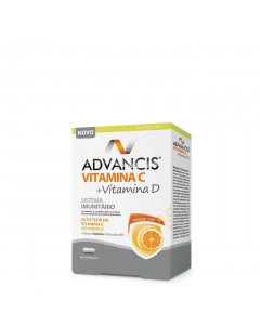 Advancis Vitamin C+D Capsules Immune System x30