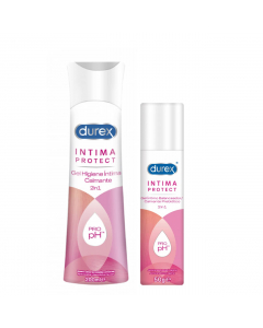 Durex Intima Protect Intimate Hygiene Gel + Soothing Gel Kit