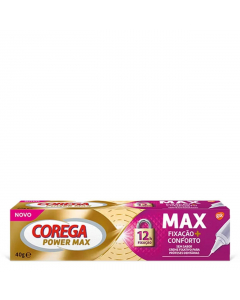 Corega Power Max Crema Fijación + Confort 40g