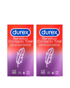 Durex Sensitivo Total Contact Condom Duo