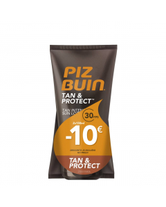Piz Buin Tan & Protect Tan Intensifying Sun Lotion SPF30 2x150ml