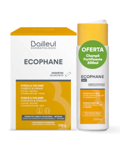 Ecophane Force & Volume Sachets + Fortifying Shampoo Pack
