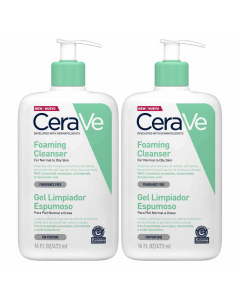 Cerave Foaming Cleanser Duo 2x473
