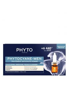 Phyto Phytocyane-Men Ampollas Anticaída x12