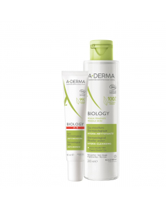 A-Derma Biology A-R Dermatological Care + Hydra-Cleansing Micellar Water Gift Set
