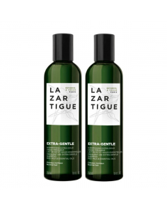 Lazartigue Extra-Gentle Shampoo Pack 2x250ml