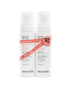 Sensilis Gentle Cleansing Mousse Pack 2x200ml