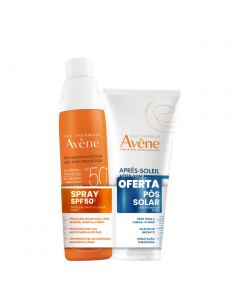 Avène Sun Spray SPF50+ & After-Sun Lotion Set 