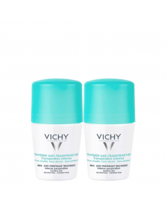 Vichy Anti-Transpirant 48h Roll-On Deodorant Pack 2x50ml