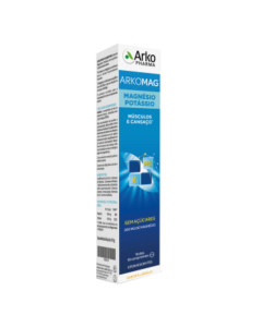 Arkomag Magnesio Potasio Comprimidos Efervescentes x18