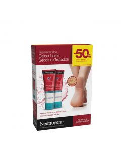 Neutrogena Intense Repair Cracked Heel Foot Cream Pack 2x50ml