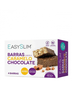 Barritas Easyslim Caramelo Y Chocolate x4