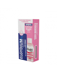 Elgydium Gum Toothpaste + Eludril Gums Mouthwash Set