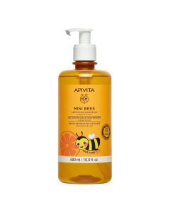 Apivita Mini Bees Gentle Kids Shower Gel Orange and Honey 500ml