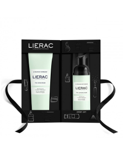 Lierac The Scrub Mask + The Cleansing Foam Gift Set